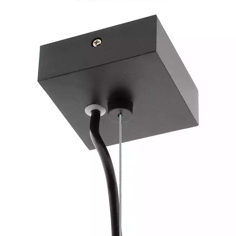 Imagen destacada de Kit suspensión cuadrado negro en Accesorios Lámparas