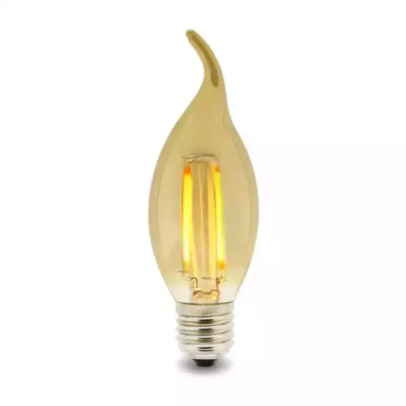 Imagen destacada de Bombilla LED 4W E14 Golpe de Viento Filamento Ámbar en Bombillas LED